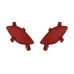 New Pair Of Reflector Lights Compatible With Hyundai Elantra Gt 13-14 92406-A5100 92405A5100