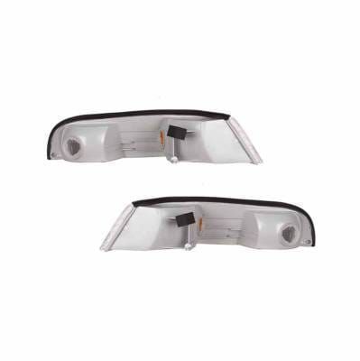 New Pair Of Side Marker Lights Compatible With Ford Crown Victoria F2az-13200-B Fo2521124 Fo2520124 thumbnail 5