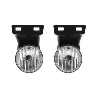 New Fog Light Pair Compatible With Dodge Ram 4000 1999-2002 55076940Ab 55076941Ab Ch2593120
