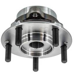 Front Hub Bearing Assembly Compatible With 2017-2024 Hyundai Elantra Ioniq Kona 5-Lug Without Abs