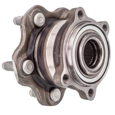 Front Hub Bearing Assembly Compatible With 2015-2021 Nissan Gt-R 5-Lug Without Abs 512565 Bolt-On