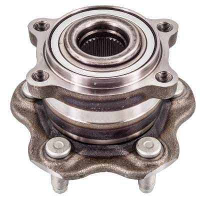 Front Hub Bearing Assembly Compatible With 2015-2021 Nissan Gt-R 5-Lug Without Abs 512565 Bolt-On thumbnail 3