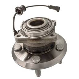 Front Hub Bearing Assembly Compatible With 2007-2009 Jaguar Xk 4-Lug Abs 512540 Bolt-On Direct Fit