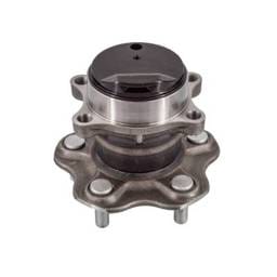 Rear Hub Bearing Assembly Compatible With 2013-2017 Nissan Leaf 5-Lug Abs 512550 Bolt-On Direct Fit