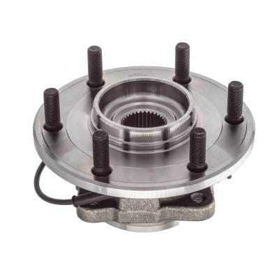 Front Hub Bearing Assembly Compatible With 2012-2015 Nissan Armada 4-Lug Abs 541014 Bolt-On Direct thumbnail 3