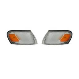 New Pair Of Side Marker Lights Compatible With Toyota Corolla 1993-97 To2550106 81610-12600