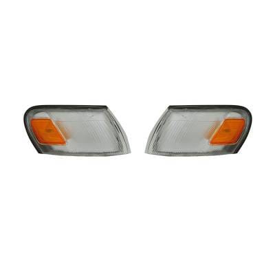 New Pair Of Side Marker Lights Compatible With Toyota Corolla 1993-97 To2550106 81610-12600