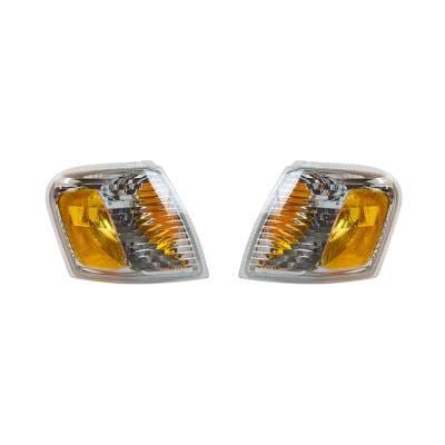 New Pair Of Turn Signal Lights Compatible With Ford Explorer Sport 1L5z13200aa Fo2521164 thumbnail 2