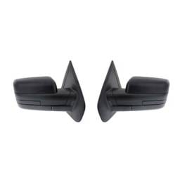 New Door Mirror Pair Fits Ford F-150 2013-2014 No Power Bl3z-17683-Aa Fo1320409