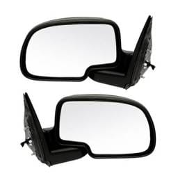 New Door Mirrors Pair Fits Chevrolet Avalanche 1500 Ls 2005-06 19120037 19120542