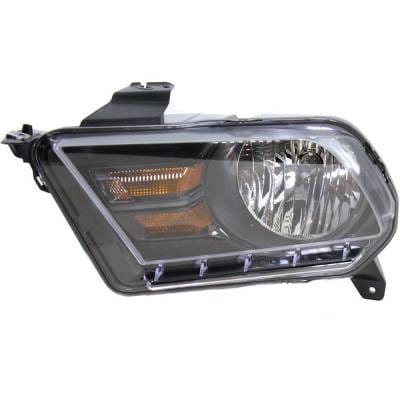 Headlight Compatible With 2010-2014 Ford Mustang 3.7L 4.0L V6 Duratec Left Driver Side Halogen