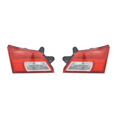 New Inner Tail Light Pair Compatible With Subaru Outback 2010-2014 84912Aj07a Su2803101 84912Aj08a