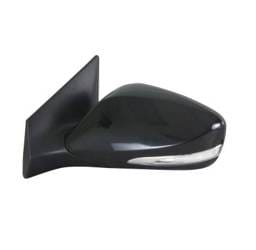 Lh Door Mirror Compatible With Hyundai 11-12 Elantra Sedan Power Heated W/Signal Hy1320178