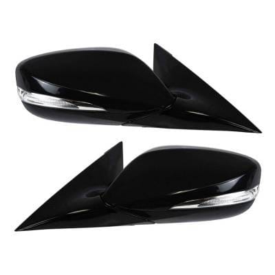 New Door Mirrors Pair Fits Hyundai Veloster 13 87614-3X000 87610-2V350 Hy1321195 thumbnail 3