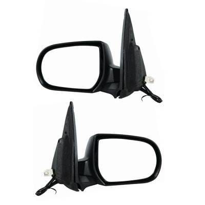 New Door Mirrors Pair Fits Ford Escape Xls Xlt 2003-07 3L8z-17682-Vaa Fo1320252
