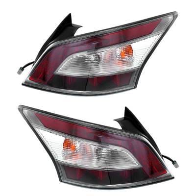 New Led Tail Lights Compatible With Nissan Maxima S Sedan 2013 2014 By Part Number 26550-9Da0b