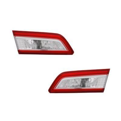 New Inner Tail Light Pair Compatible With Toyota Camry 2012 Set Of 81580-06380 8159006380 8158006380