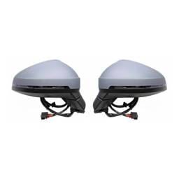 New Left Driver & Right Passenger Side Door Mirror Compatible With 2017-2023 Audi A4 Audi A4 Quattro
