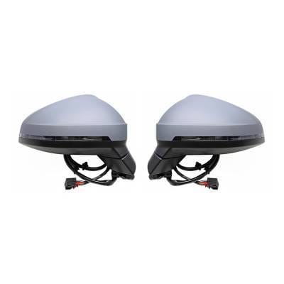 New Left Driver & Right Passenger Side Door Mirror Compatible With 2017-2023 Audi A4 Audi A4 Quattro thumbnail 2