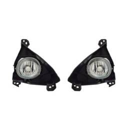 New Fog Lights Pair Compatible With Mazda 2012 Cg3651680 Cg3651690 Cg36-51-680 Cg36-51-690 Ma2593122
