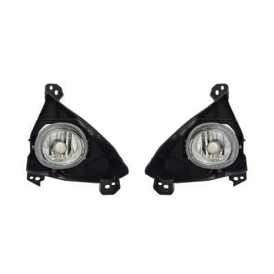 New Fog Lights Pair Compatible With Mazda 2012 Cg3651680 Cg3651690 Cg36-51-680 Cg36-51-690 Ma2593122