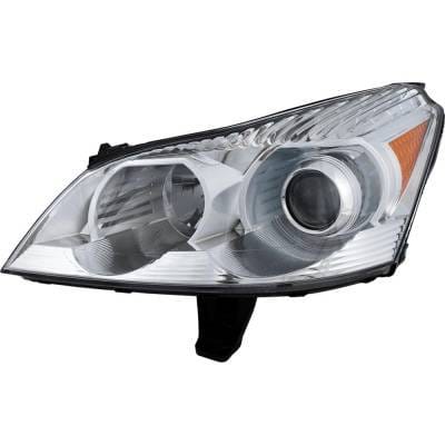 Headlight Compatible With 2009-2012 Chevrolet Traverse 3.6L V6 Lfx/Llt Left Driver Side Halogen