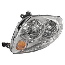 Headlight Compatible With 2003-2004 Infiniti G35 3.5L V6 Vq35de/Vq35hr Right Passenger Side Halogen