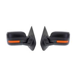 New Door Mirror Pair Fits Ford F-150 11-12 Paint To Match Fo1321404 Bl3z17683ha