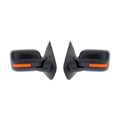 New Door Mirror Pair Fits Ford F-150 11-12 Paint To Match Fo1321404 Bl3z17683ha