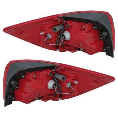 New Halogen Outer Pair Tail Lights Compatible With Kia Sportage Ex Sport Utility 2.4L 2014 2015 2016 thumbnail 3