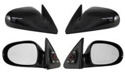 New Door Mirror Pair Compatible With Nissan 98-99 Altima Power W/O Heat Ni1320124 955-433 Ni1321124