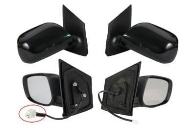 New Left Driver & Right Passenger Side Door Mirror Compatible With 2007-2012 Toyota Yaris Power thumbnail 2