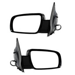 New Door Mirrors Pair Fits Gmc Safari Slx 1988-1990 Gm1321159 15001801 Gm1320159