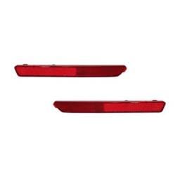 New Pair Of Reflector Light Fits Mazda 3 Hatchback 2004-2009 Ma1184100 Bn8r-51-5L0 Bn8r515m0