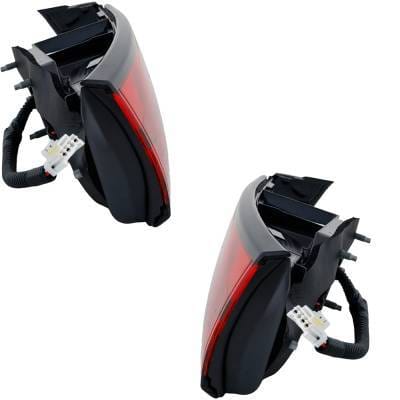 New Pair Of Inner Tail Lights Compatible With Nissan Sentra S Sr Sv Sedan 2020-2023 By Ni2803124 thumbnail 5