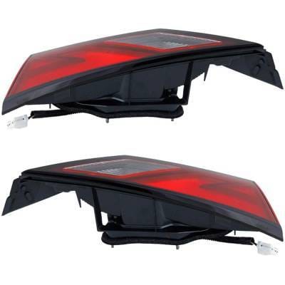 New Pair Of Inner Tail Lights Compatible With Nissan Sentra S Sr Sv Sedan 2020-2023 By Ni2803124 thumbnail 7