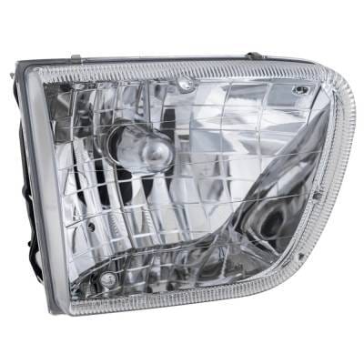 Headlight Compatible With 1998-2001 Mercury Mountaineer Right Passenger Side Replaces F87z13008af thumbnail 5
