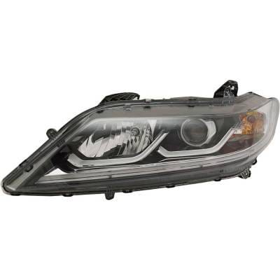 Headlight Compatible With 2016-2017 Honda Accord 2.4L 3.5L I4 K24w J35y Lfa Left Driver Side Halogen thumbnail 3