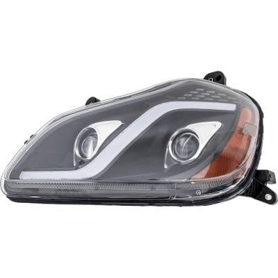 Headlight Compatible With 2013-2022 Kenworth T680 12.9L 14.9L I6 Paccar Left Driver Side Led