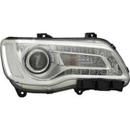 Headlight Compatible With 2018-2023 Chrysler 300 3.6L 5.7L V6 Right Passenger Side Halogen