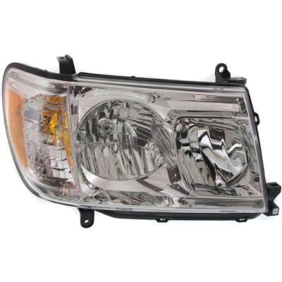 Headlight Compatible With 2005-2007 Toyota Land Cruiser Right Passenger Side Halogen Rbt100103