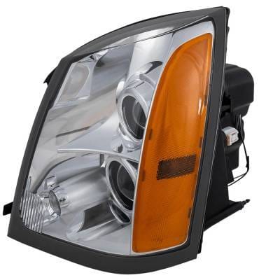 Headlight Compatible With 2004-2009 Cadillac Srx 3.6L 4.6L V6 Ly7 Lh2 Left Driver Side Halogen