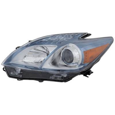 Headlight Compatible With 2012-2015 Toyota Prius Plug-In Left Driver Side Halogen Repty100130q thumbnail 3