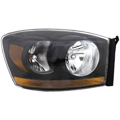 Headlight Compatible With 2006-2009 Dodge Ram 1500 Ram 2500 Ram 3500 3.7L 4.7L V6 Ekg Eva Eza Right
