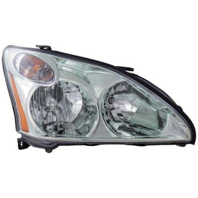 Headlight Compatible With 2004-2009 Lexus Rx330 Rx400h Rx350 3.3L V6 Right Passenger Side Halogen thumbnail 3