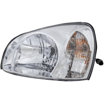 Headlight Compatible With 2001-2003 Hyundai Santa Fe 2.4L 2.7L I4 Left Driver Side Halogen H100108 thumbnail 5