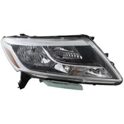 Headlight Compatible With 2013-2016 Nissan Pathfinder 3.5L 2.5L V6 Vq35de Qr25der Right Passenger