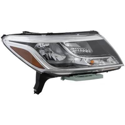 Headlight Compatible With 2013-2016 Nissan Pathfinder 3.5L 2.5L V6 Vq35de Qr25der Right Passenger thumbnail 5