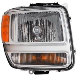 Headlight Compatible With 2007-2011 Dodge Nitro 3.7L 4.0L V6 Ekg Erh Right Passenger Side Halogen