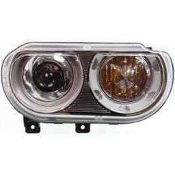 Headlight Compatible With 2008-2014 Dodge Challenger 3.6L 5.7L V6 Right Passenger Side Xenon